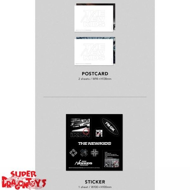 IKON - THE NEW KIDS - [BLACK] VERSION - REPACKAGE ALBUM