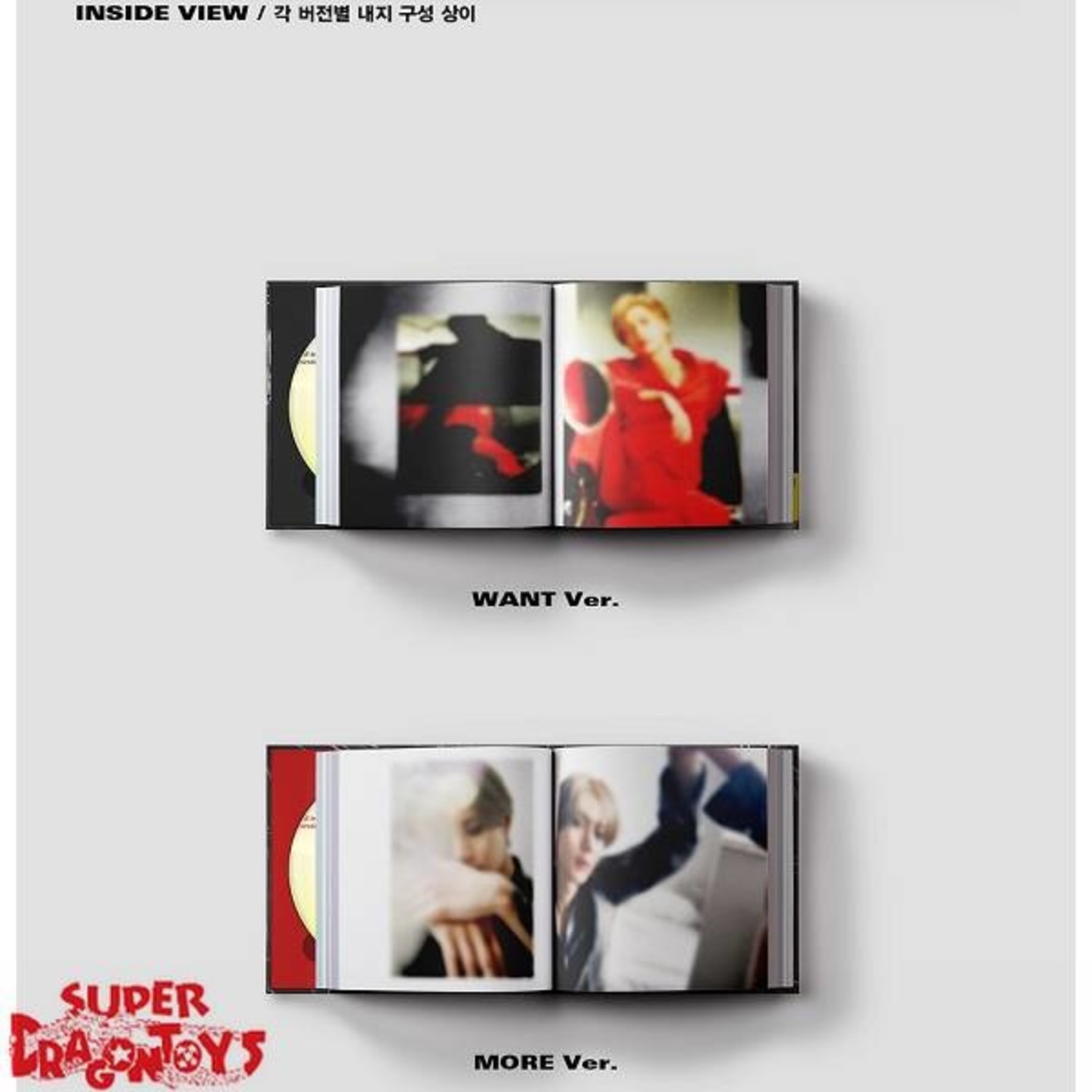 TAEMIN - WANT - 2ND MINI ALBUM - SUPER DRAGON TOYS TAEMIN - WANT - 2ND MINI ALBUM - SUPER DRAGON TOYS