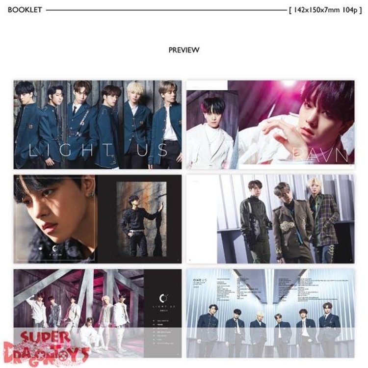 ONEUS - LIGHT US - 1ST MINI ALBUM