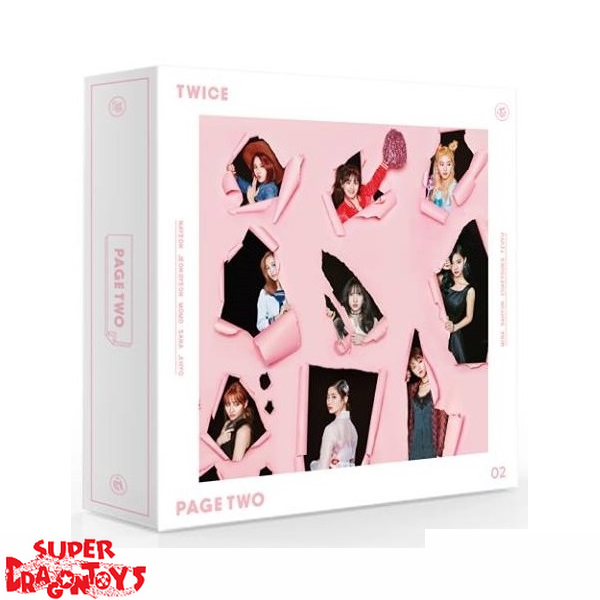 TWICE PAGE TWO サイン入りアルバム 非売品（ピンク） TWICE PAGE TWO サイン入りアルバム 非売品（ピンク） twice サイン