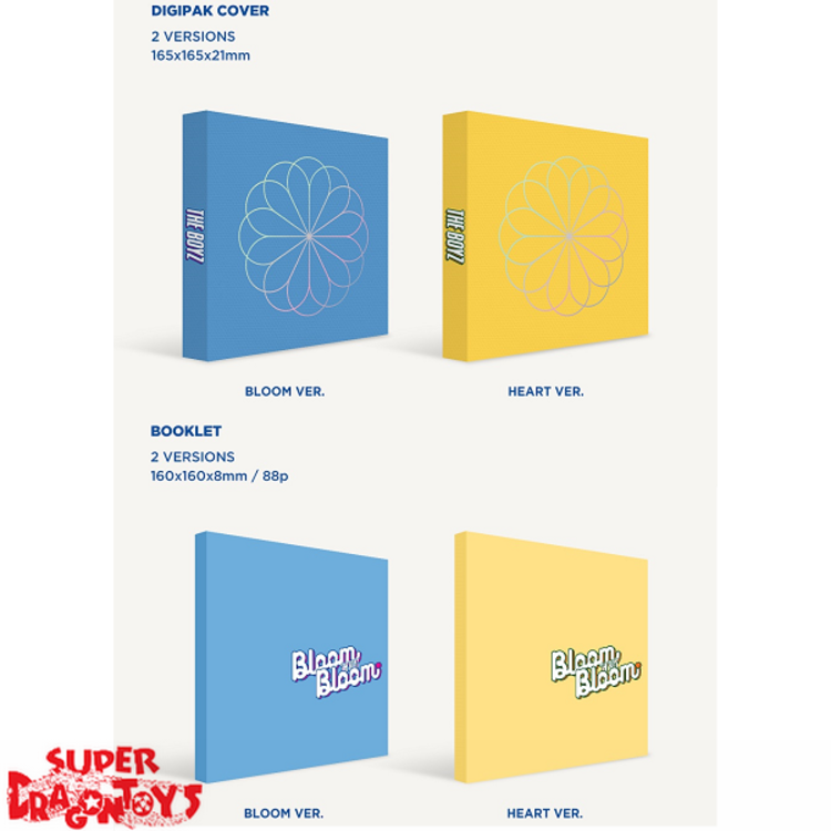 THE BOYZ - BLOOM BLOOM - 2ND SINGLE ALBUM