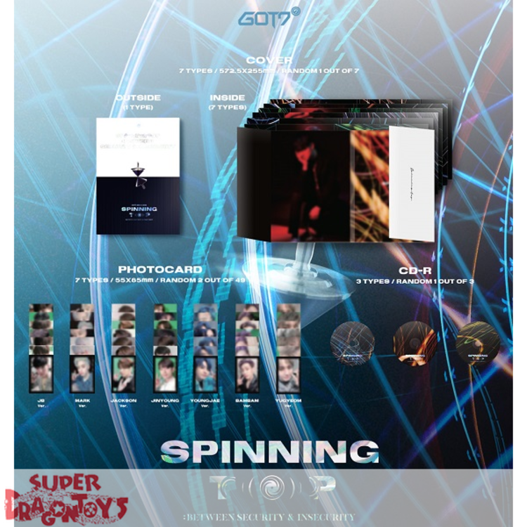 GOT7 - SPINNING TOP : BETWEEN SECURITY & INSECURITY - [INSECURITY] VERSION - 4TH ALBUM