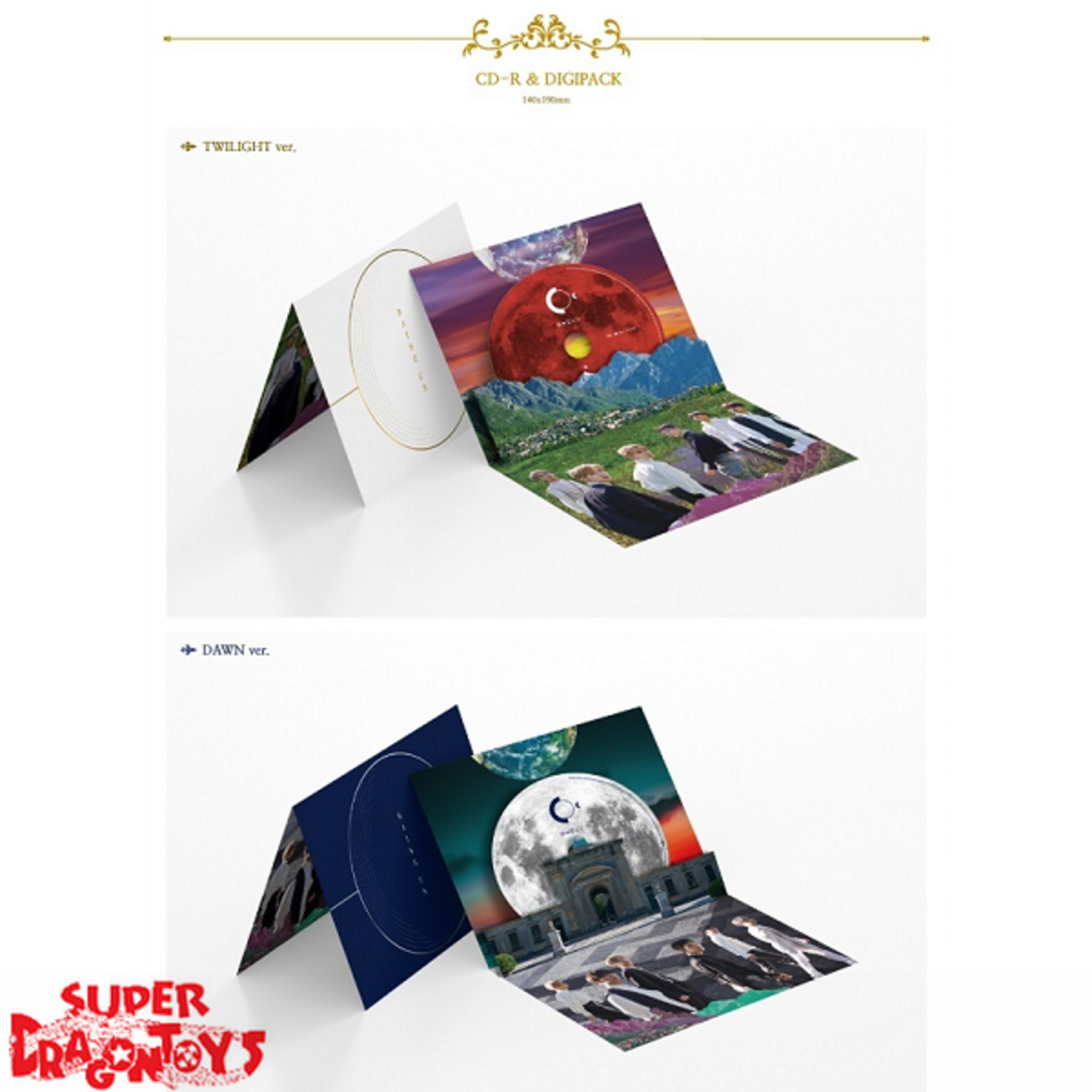 ONEUS - RAISE US - 2ND MINI ALBUM - SUPER DRAGON TOYS