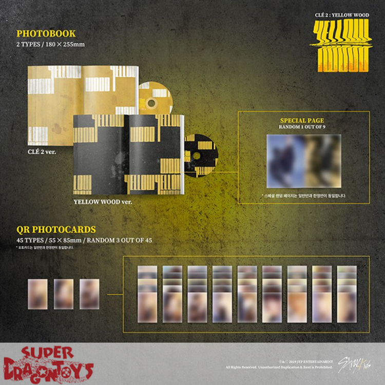 STRAY KIDS - CLE2 : YELLOW WOOD - MINI ALBUM