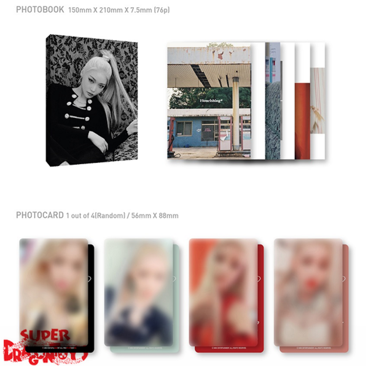 CHUNG HA - FLOURISHING - 4TH MINI ALBUM