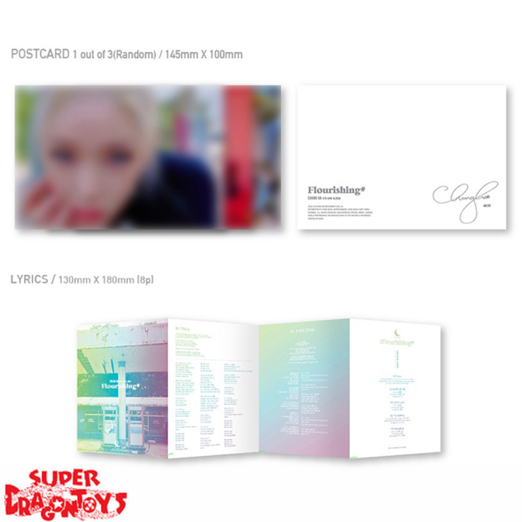 CHUNG HA - FLOURISHING - 4TH MINI ALBUM