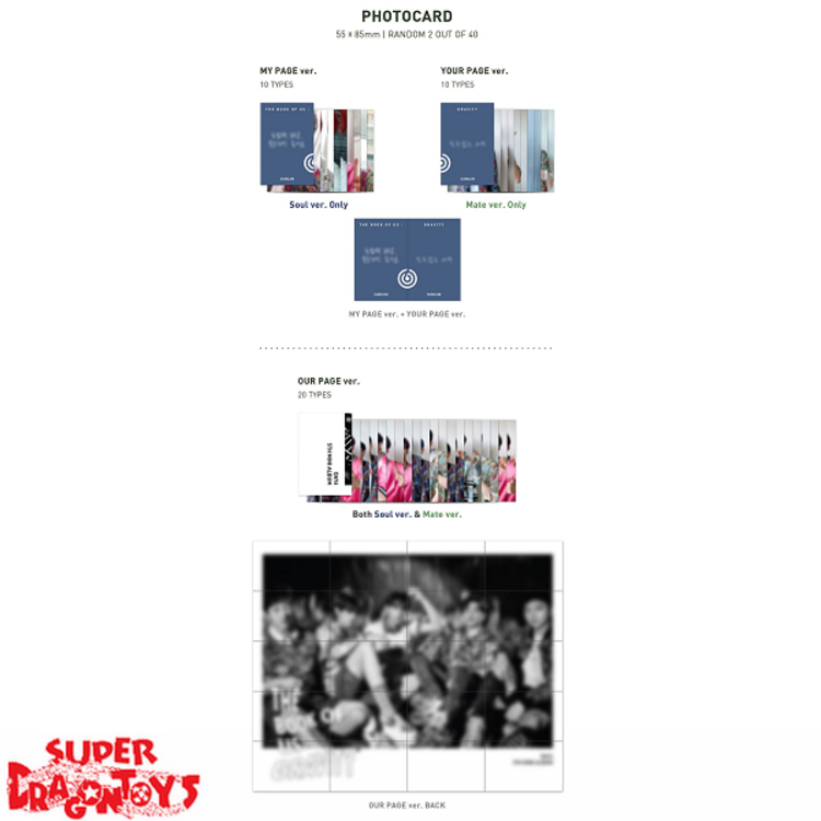 DAY6 - THE BOOK OF US : GRAVITY - 5TH MINI ALBUM