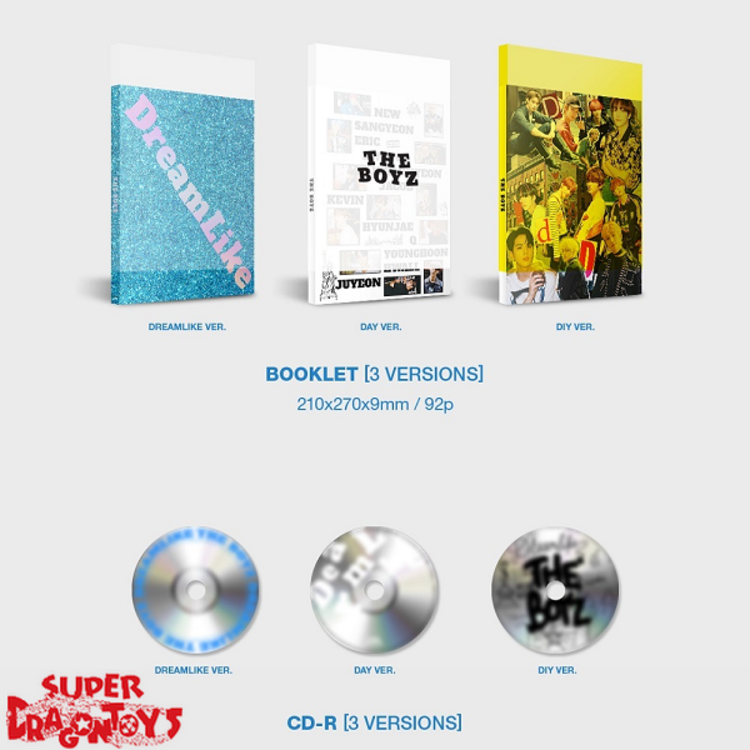 THE BOYZ - DREAMLIKE - 4TH MINI ALBUM