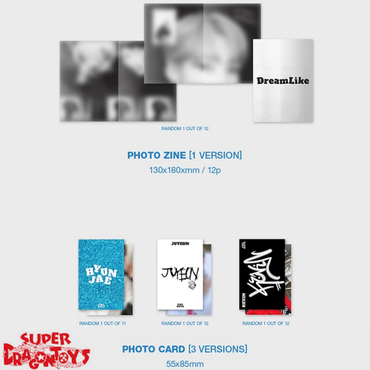 THE BOYZ - DREAMLIKE - 4TH MINI ALBUM