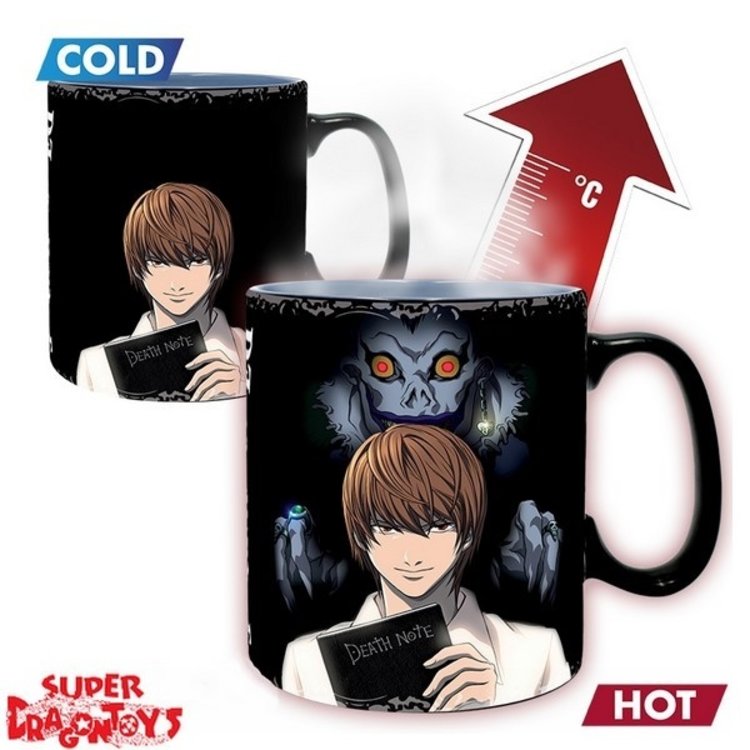 ABYSTYLE DEATH NOTE - MUG MAGIQUE THERMO REACTIF "KIRA & L"