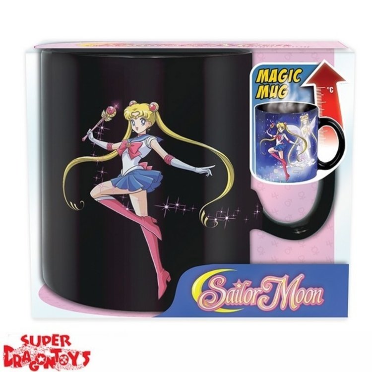 ABYSTYLE SAILOR MOON - MUG MAGIQUE THERMO REACTIF "SAILOR & CHIBI"