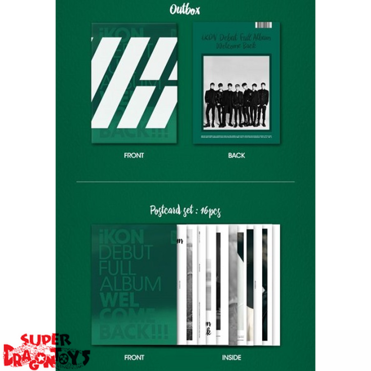 IKON - WELCOME BACK - DEBUT "FULL" ALBUM