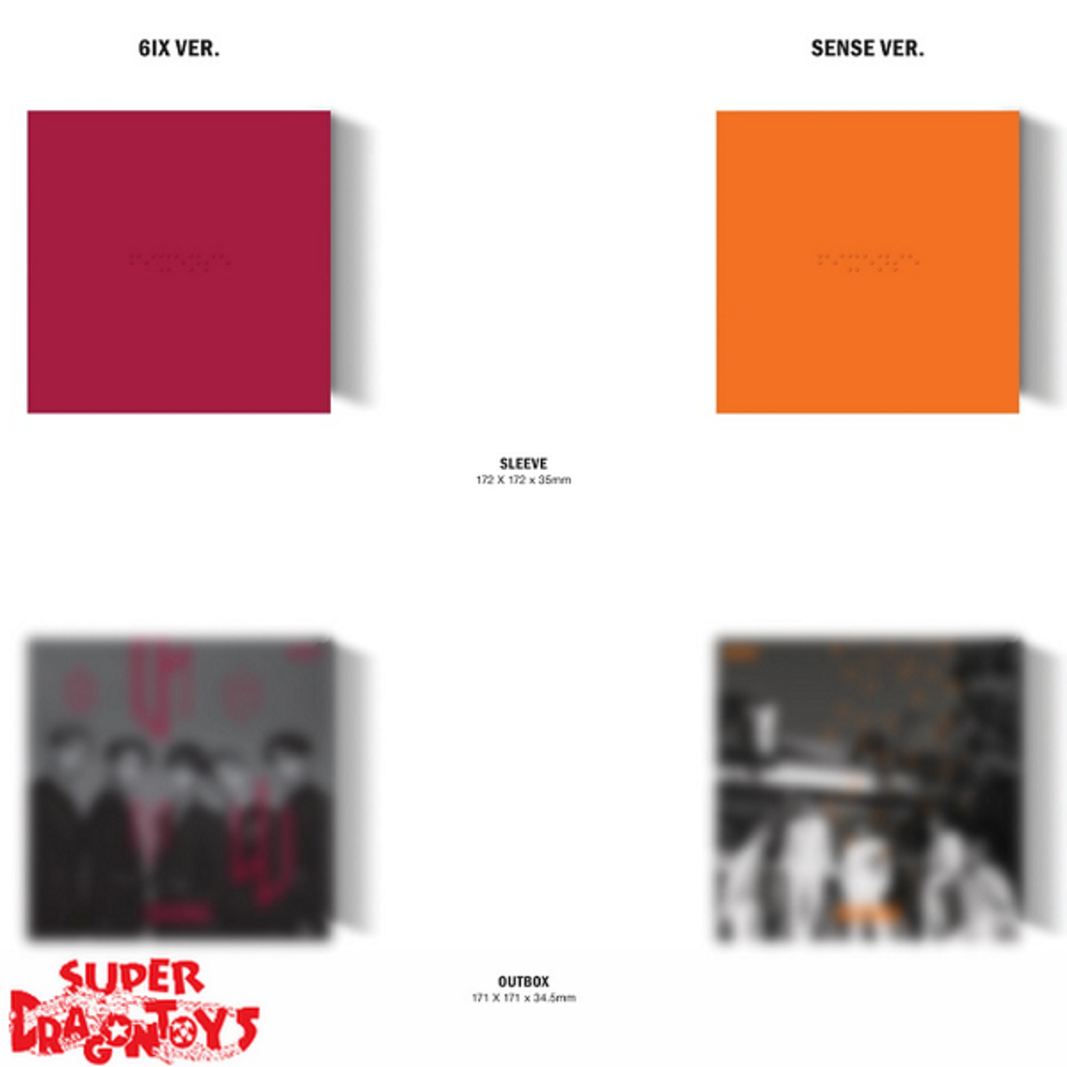 AB6IX (에이비식스) - 6IXSENSE - 1ST ALBUM - SUPERDRAGONTOYS