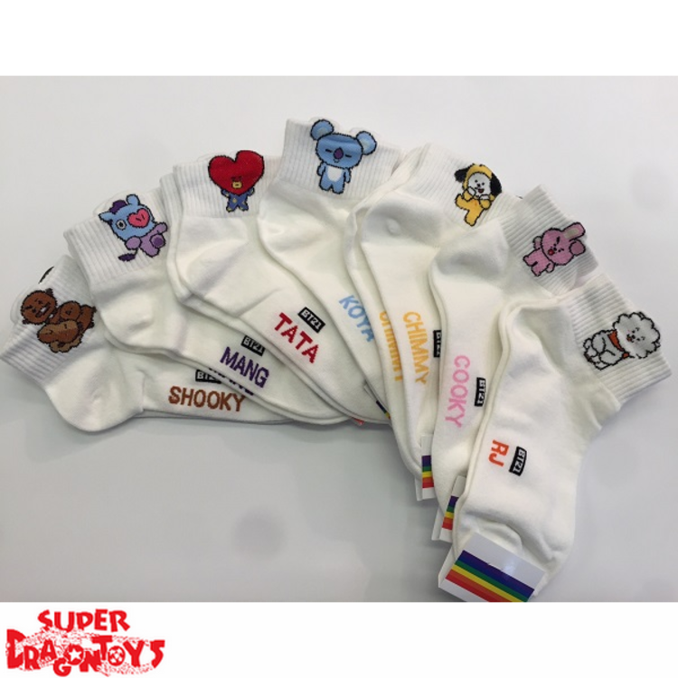 BTS - (SHORT) PAIR OF SOCKS - BT21 COLLECTION