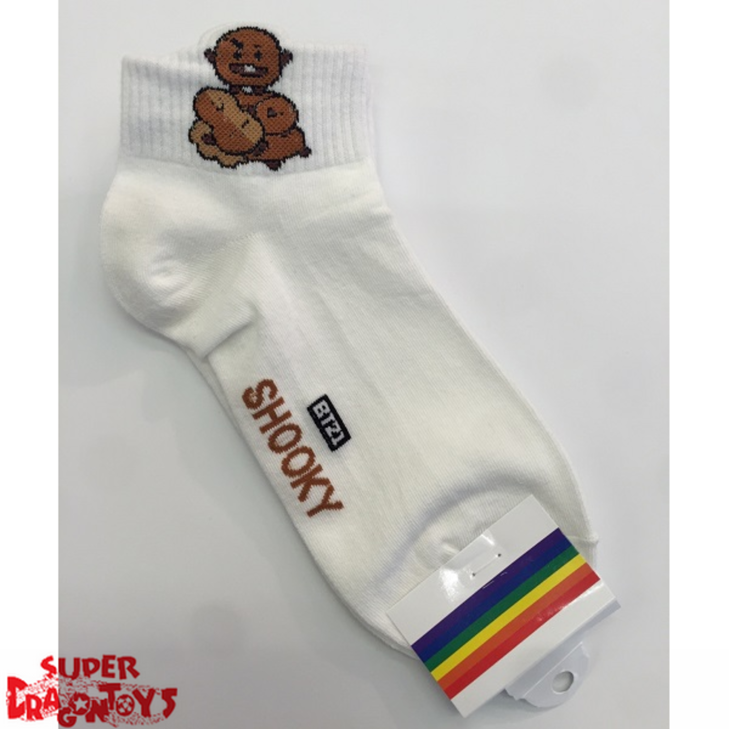 BTS - (SHORT) PAIR OF SOCKS - BT21 COLLECTION - SUPERDRAGONTOYS