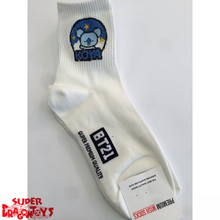 BTS - (LONG) PAIR OF SOCKS - BT21 COLLECTION