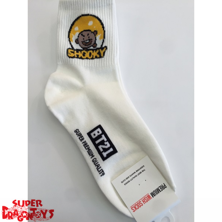 BTS - (LONG) PAIR OF SOCKS - BT21 COLLECTION