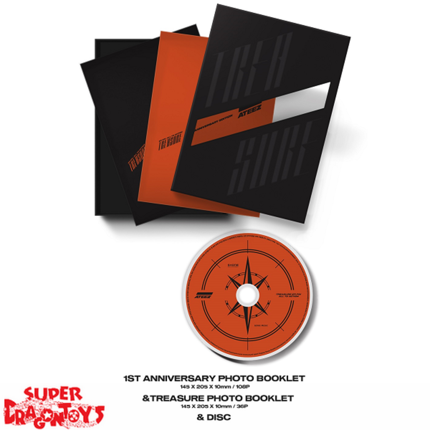 安い購入 ATEEZ (에이티즈) [1ST - ACTION TO ALL : EP.FIN TREASURE - K-POP・アジア