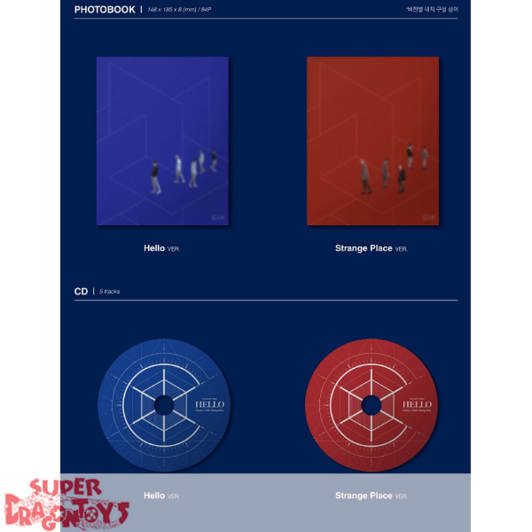 CIX (씨아이엑스) - HELLO, STRANGE PLACE - 2ND EP ALBUM