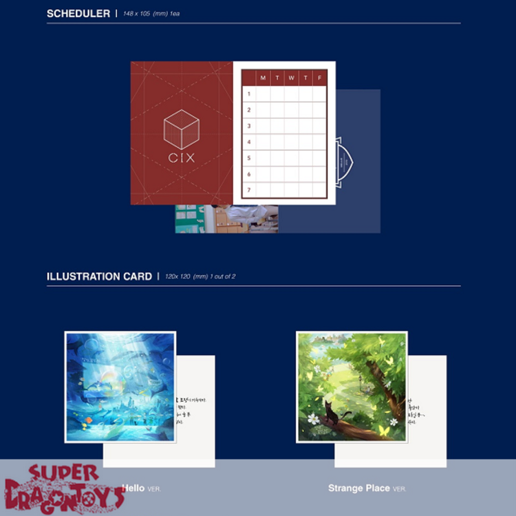 CIX (씨아이엑스) - HELLO, STRANGE PLACE - 2ND EP ALBUM