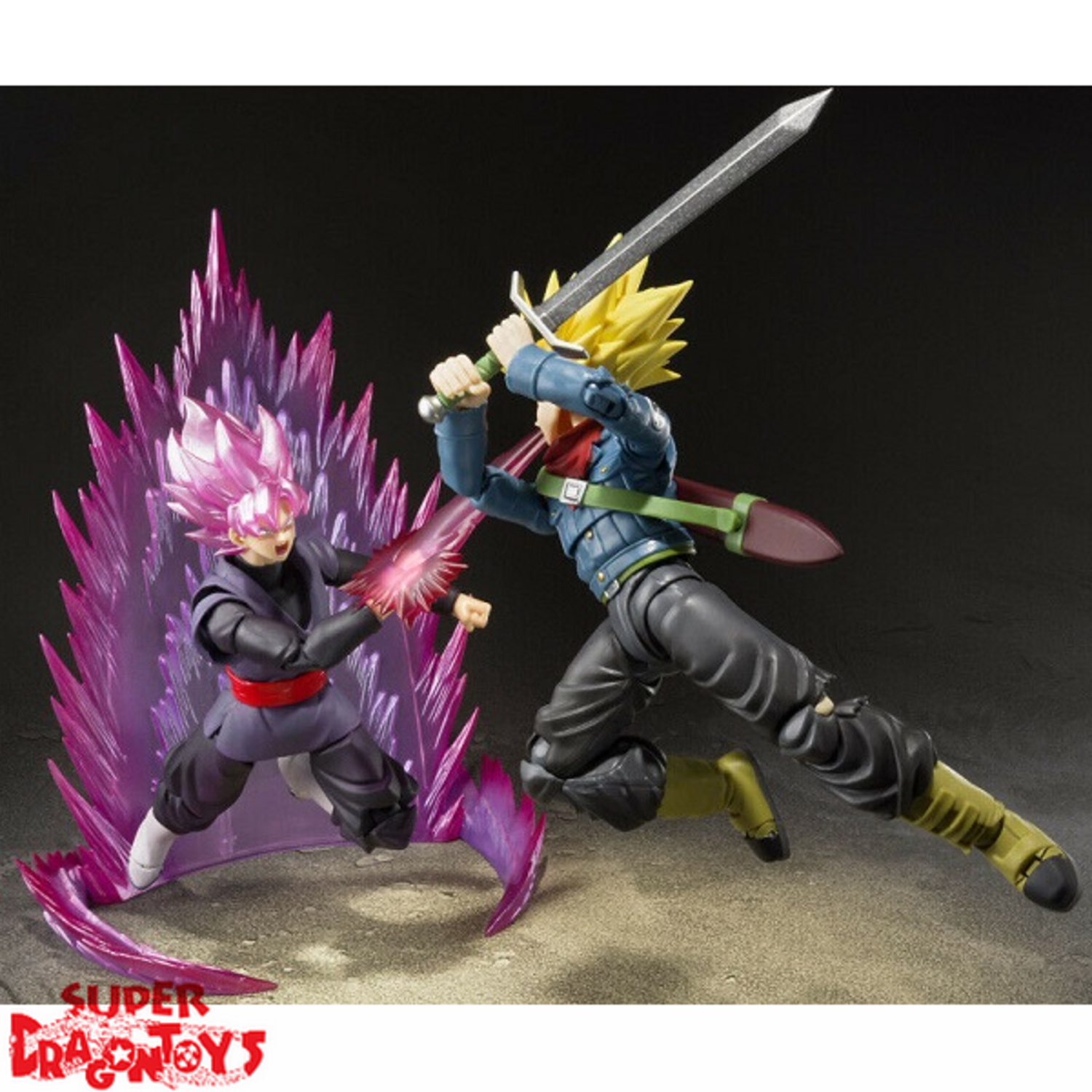 Bandai S.H.Figuarts Dragon Ball Super Goku Black Super Saiyan Rose Figure