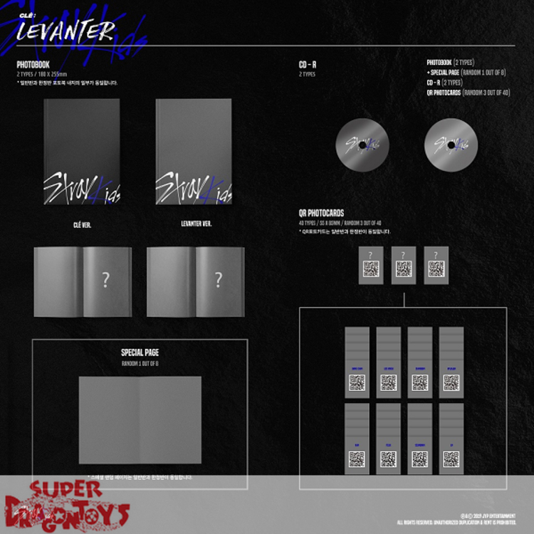 STRAY KIDS (스트레이 키즈) - CLE : LEVANTER - MINI ALBUM