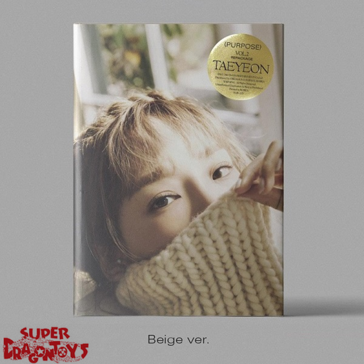 TAEYEON (태연) - PURPOSE - [BEIGE] VERSION  - 2ND REPACKAGE ALBUM