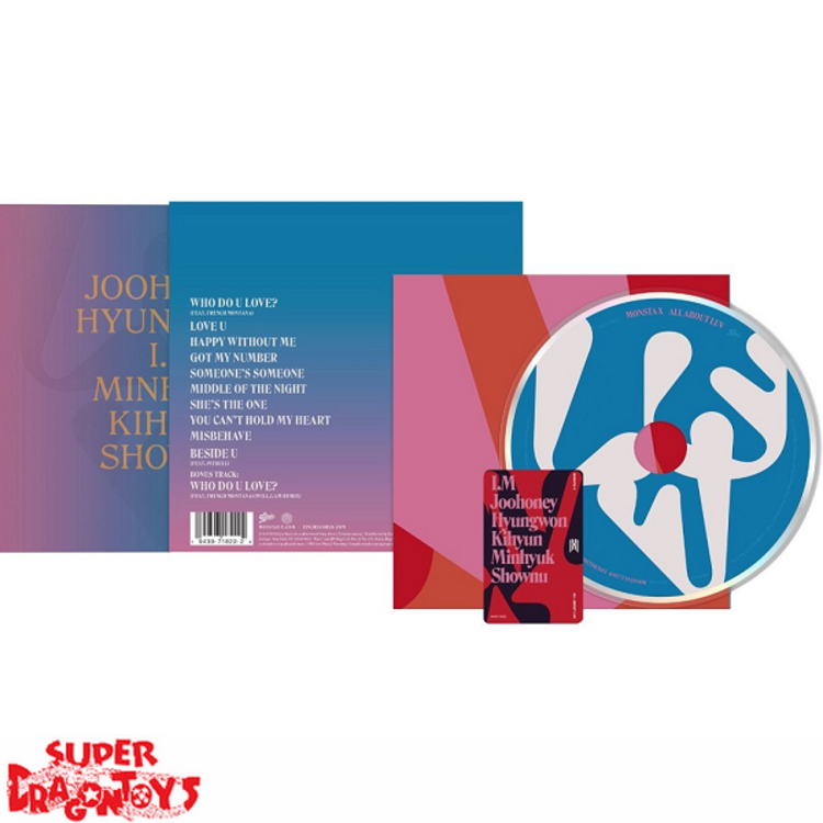 MONSTA X (몬스타엑스) - ALL ABOUT LUV - FULL ALBUM ART [INTERNATIONAL EDITION]