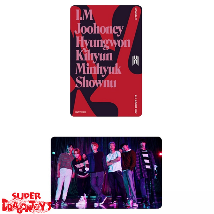 MONSTA X (몬스타엑스) - ALL ABOUT LUV - FULL ALBUM ART [INTERNATIONAL EDITION]