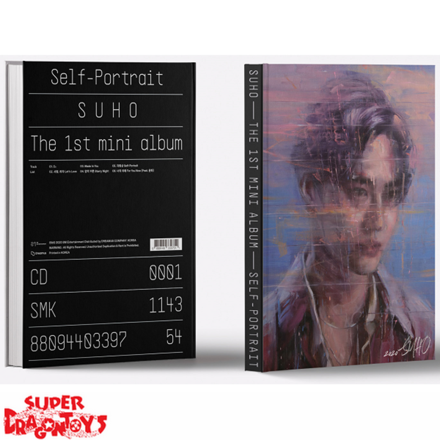 SUHO (EXO) - SELF PORTRAIT - 1ST MINI ALBUM - SUPER DRAGON TOYS