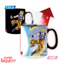 ABYSTYLE DRAGON BALL - MUG MAGIQUE THERMO REACTIF "GOKU VS BUU"