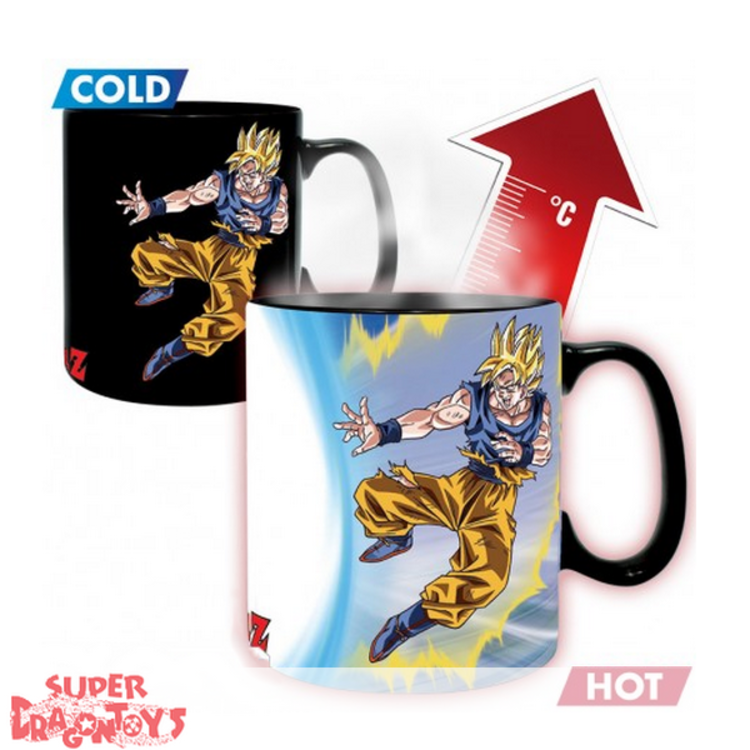 ABYSTYLE DRAGON BALL - MUG MAGIQUE THERMO REACTIF "GOKU VS BUU"