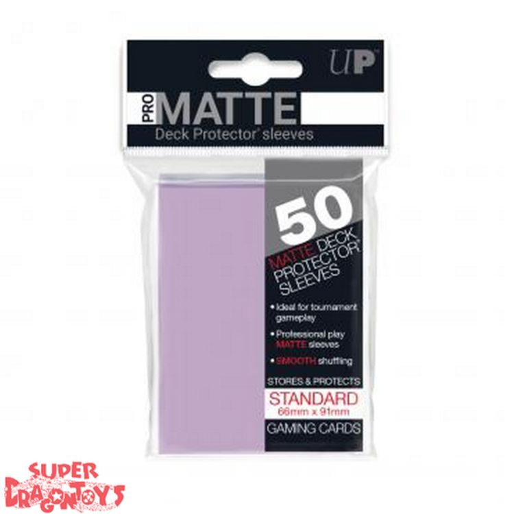 TCG - MATTE DECK PROTECTOR SLEEVES [PURPLE] - STANDARD SIZE