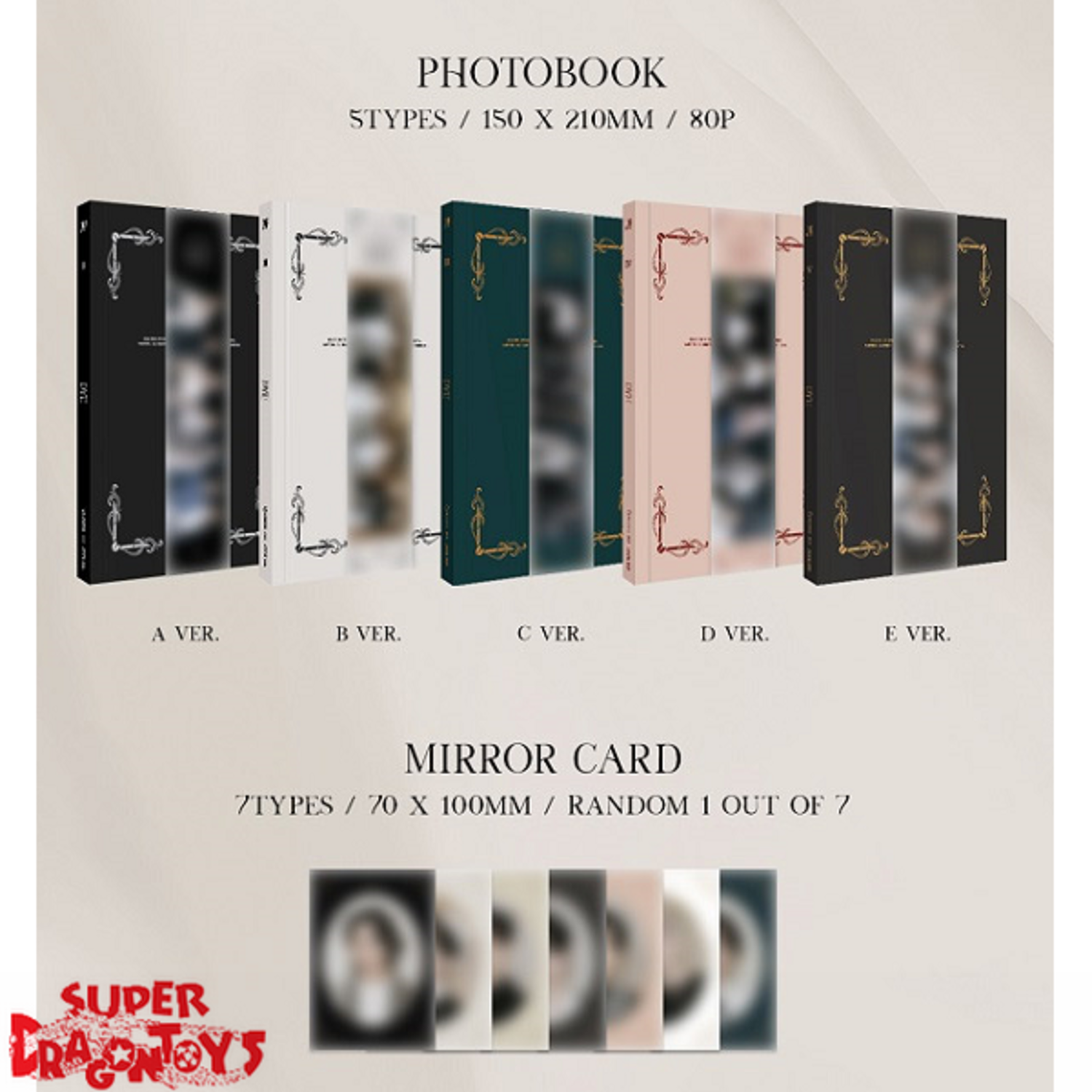 GOT7 [DYE] 11th Mini Album VER.4 CD+Foto Buch+3 Karte+Lesezeichen