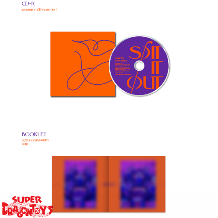 SOLAR (솔라) [MAMAMOO] - SPIT IT OUT - 1ST SINGLE ALBUM