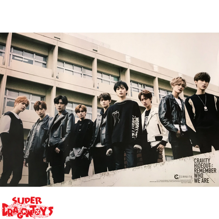 CRAVITY - "HIDEOUT : REMEMBER WHO WE ARE" OFFICIAL POSTER - VERSION [1]