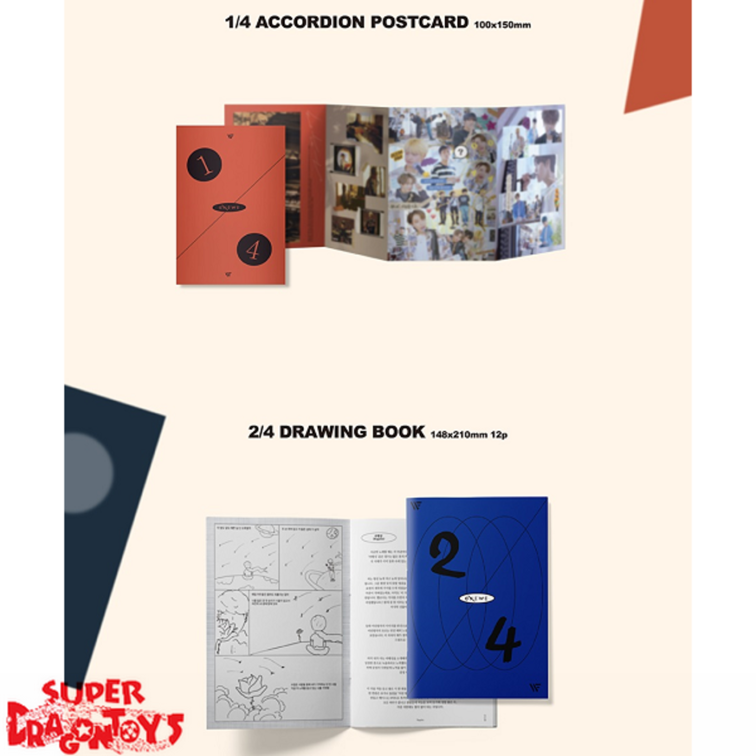 ONEWE (원위) - WE ONE - 1ST ALBUM - SUPER DRAGON TOYS
