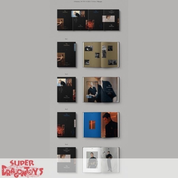 NU'EST (뉴이스트) - THE NOCTURNE - 8TH MINI ALBUM