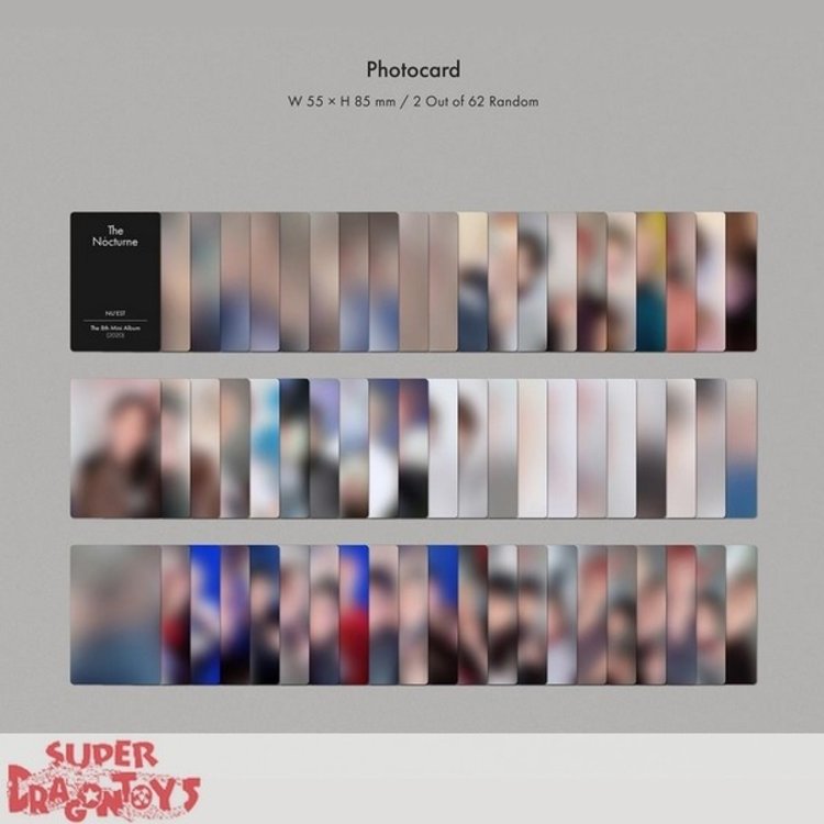 NU'EST (뉴이스트) - THE NOCTURNE - 8TH MINI ALBUM