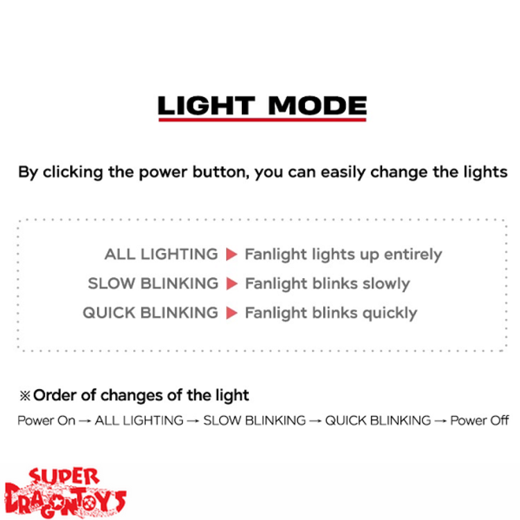 SUPER M - OFFICIAL FANLIGHT