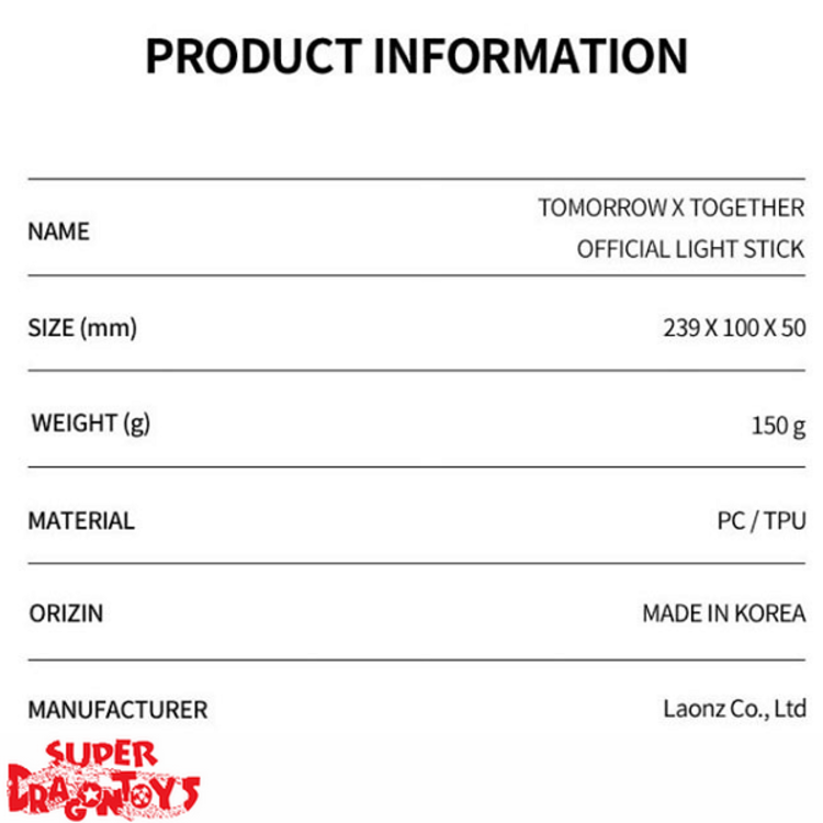 TXT - OFFICIAL LIGHT STICK
