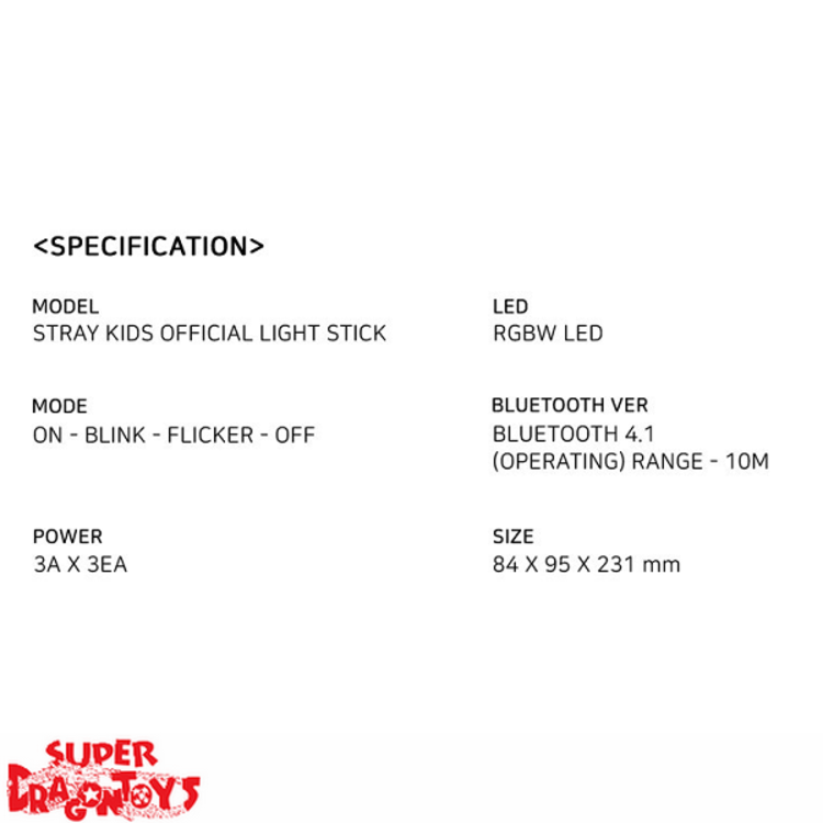 STRAY KIDS - OFFICIAL LIGHT STICK "NACHIMBONG"