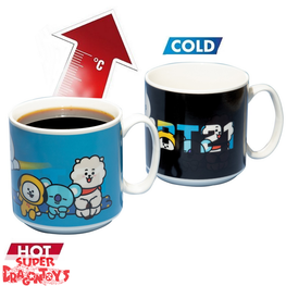 BT21 - MUG MAGIQUE THERMO REACTIF "BT21" - BT21 COLLECTION