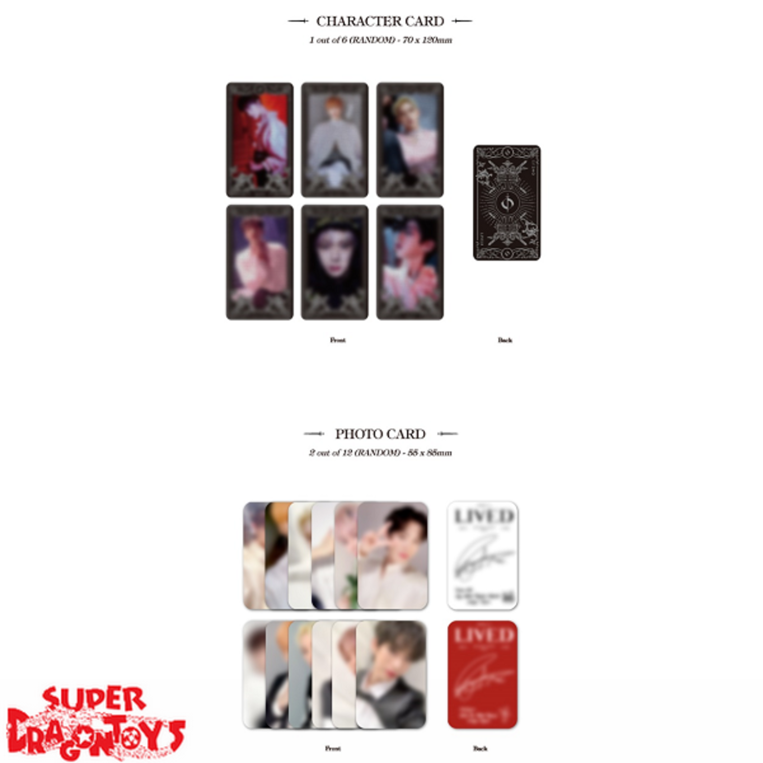 【新品未開封・まとめ売り】ONEUS ウォノス / LIVED（20枚セット） 新品未開封・まとめ売り】ONEUS ウォノス / LIVED（20枚セット