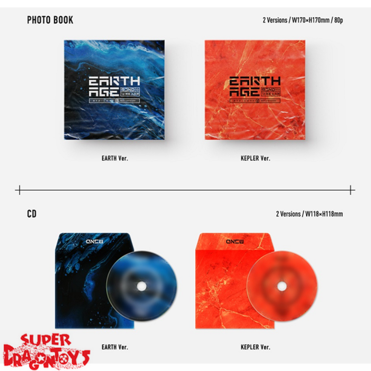 MCND - EARTH AGE - 1ST MINI ALBUM