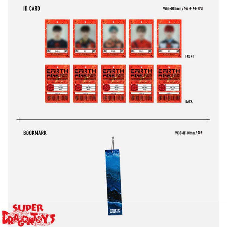MCND - EARTH AGE - 1ST MINI ALBUM