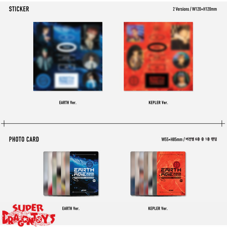 MCND - EARTH AGE - 1ST MINI ALBUM