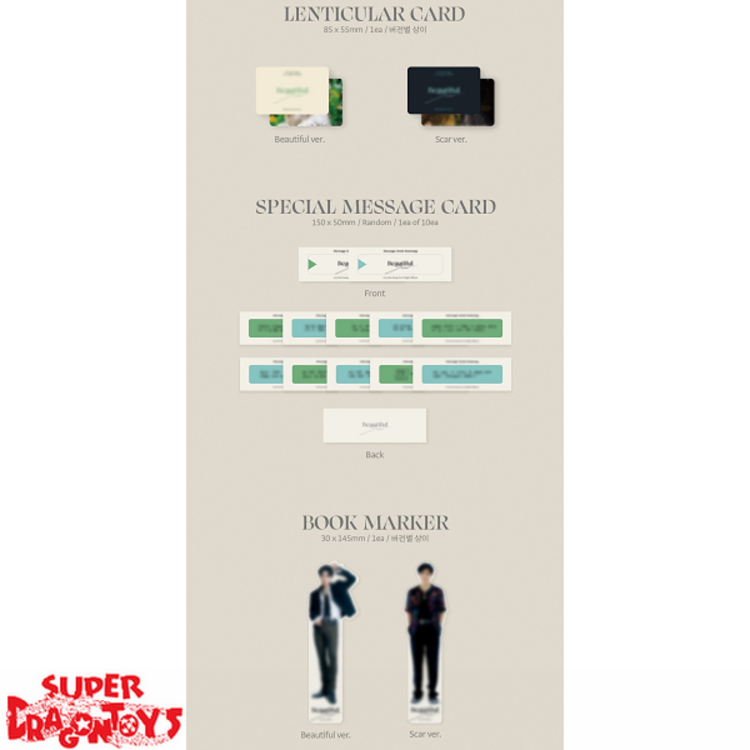 LEE EUN SANG (이은상) - BEAUTIFUL SCAR - 1ST SINGLE ALBUM