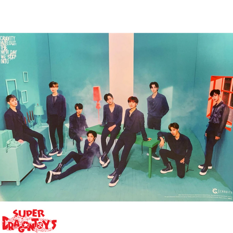 CRAVITY - "HIDEOUT : THE NEW DAY WE STEP INTO"  OFFICIAL POSTER - VERSION [3]