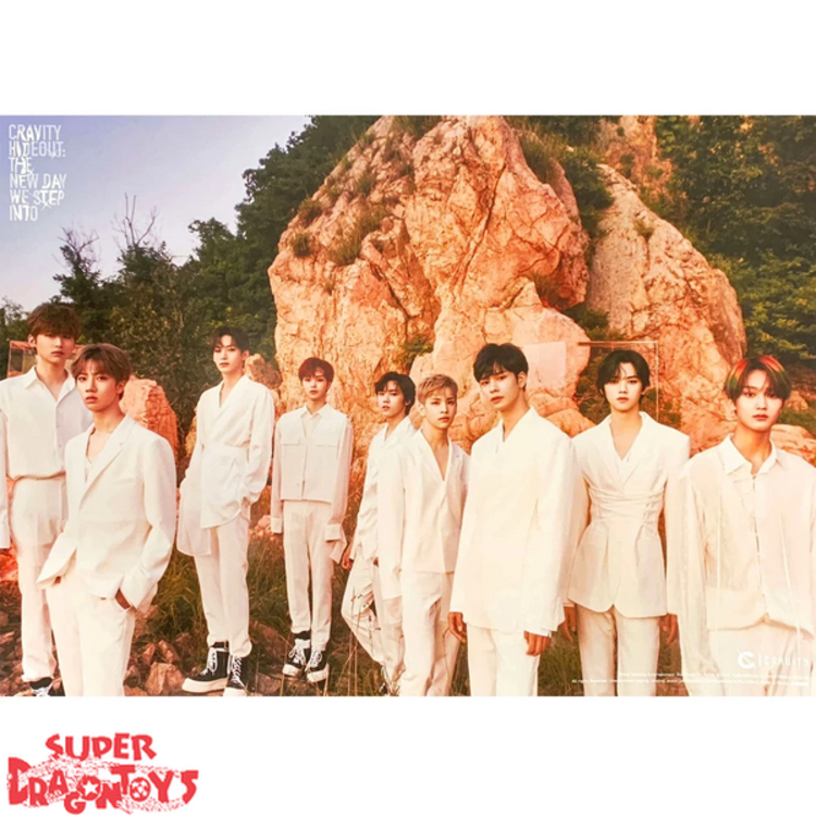 CRAVITY - "HIDEOUT : THE NEW DAY WE STEP INTO"  OFFICIAL POSTER - VERSION [2]